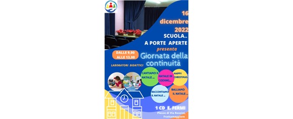 SCUOLA PRIMARIA…A PORTE APERTE